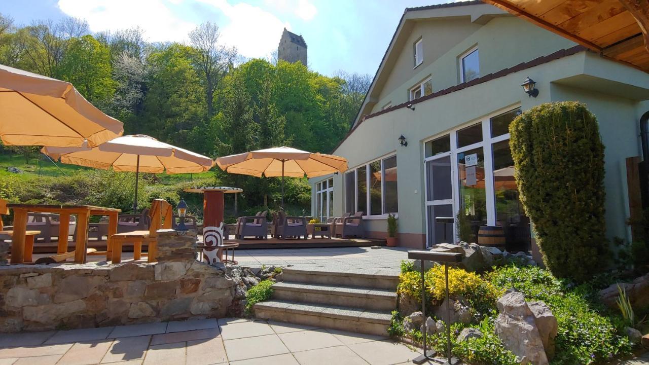Pod Hradom Restaurant & Pension Topolcany Luaran gambar