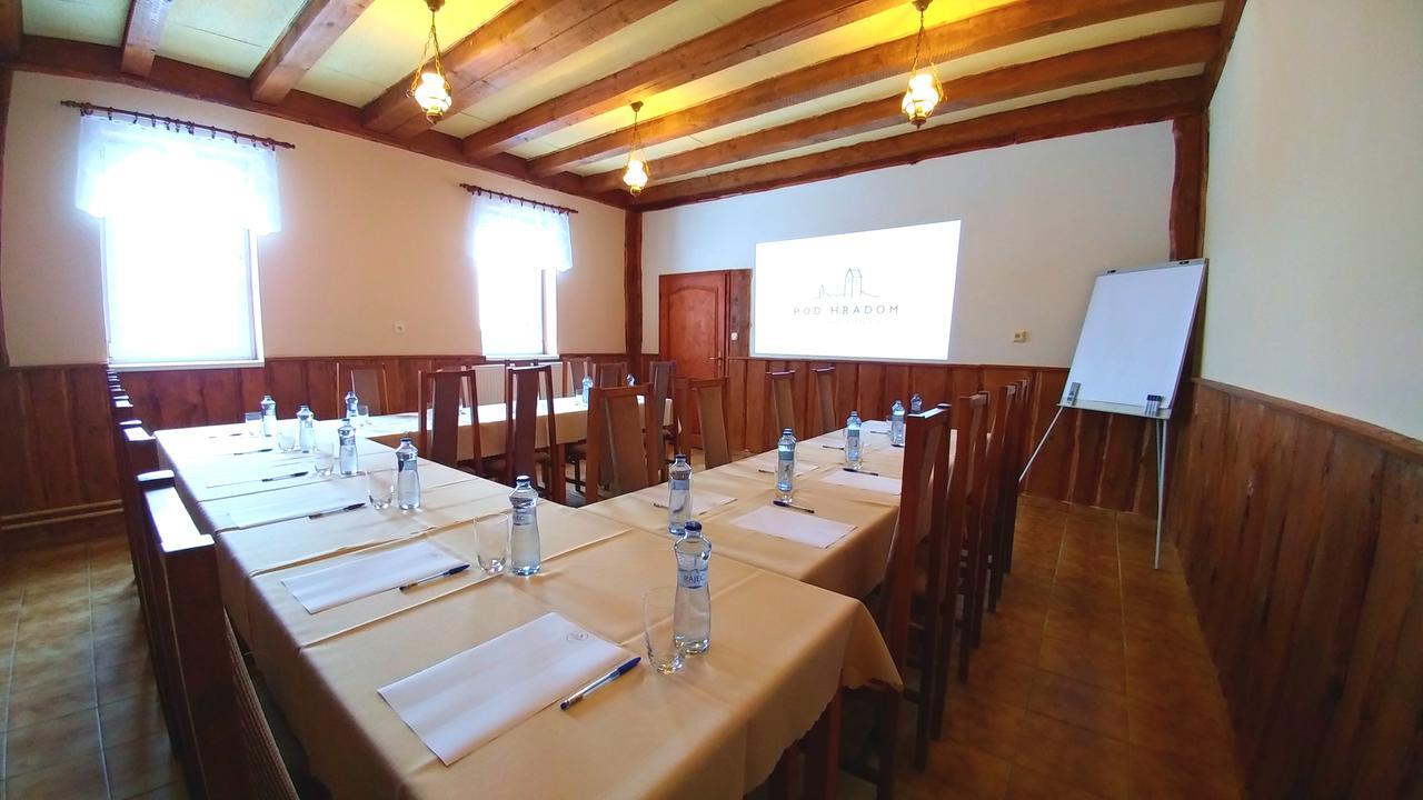 Pod Hradom Restaurant & Pension Topolcany Luaran gambar
